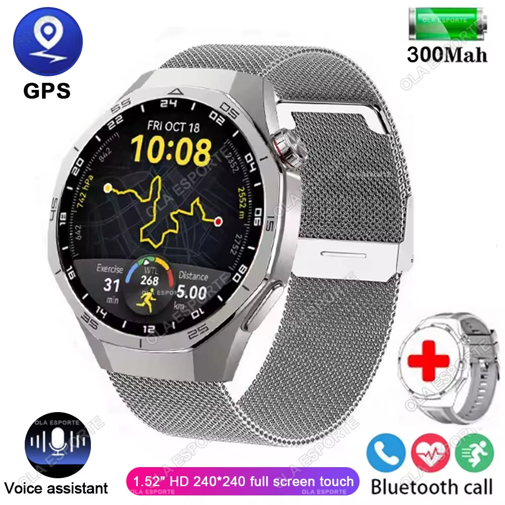 Watch 5 Pro Smart Watch for Huawei GT 5 Pro Smartwatch Gift Sport Watches Men Women Bluetooth Phone Call Wristwatch GPS Band NEW