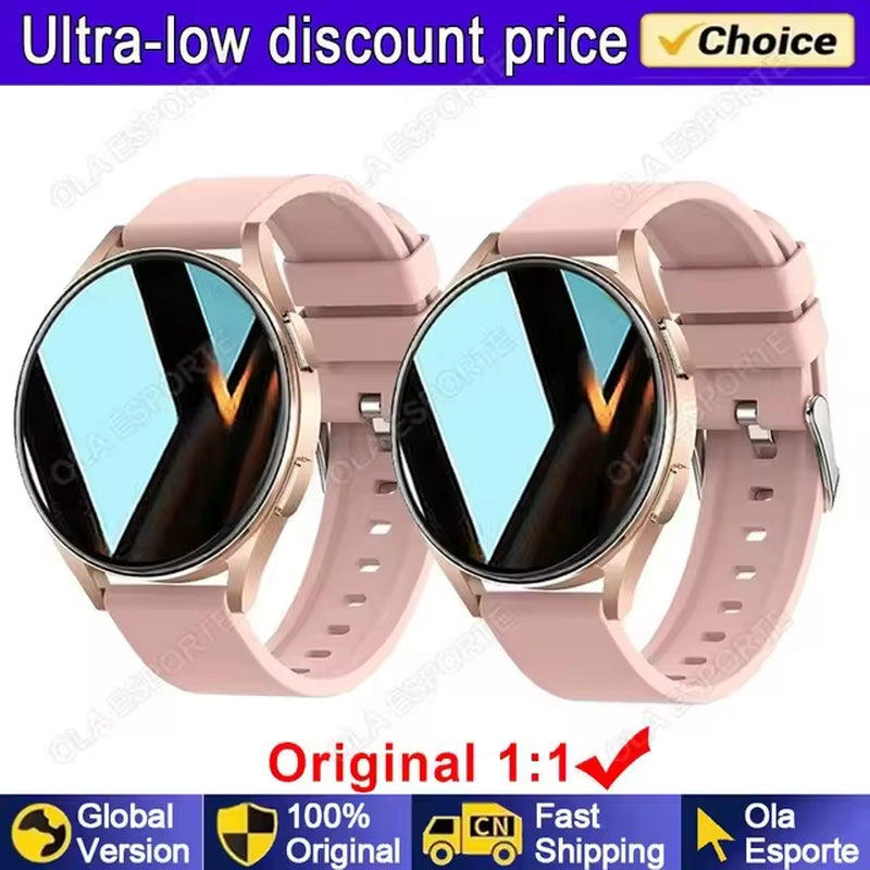Watch 6 Business Smartwatch Men 1.32 Inch 128*160 Bluetooth Call Health Monitoring Alarm Clock Fashion Watch Women Multifunction