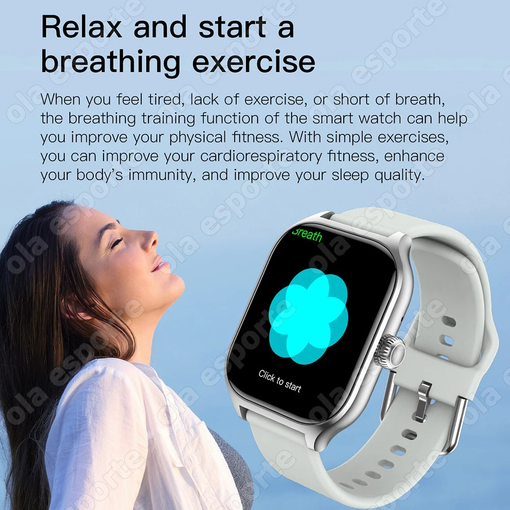 Smart Watch GTS Men Women 1.83 Full Touch Screen Sports Fitness Watch Bluetooth Call Android Phone Digital Multidial Smartwatch