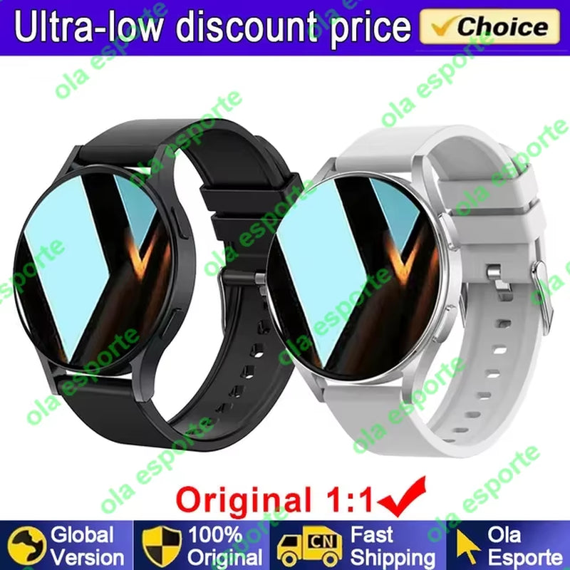 Watch 6 Business Smartwatch Men 1.32 Inch 128*160 Bluetooth Call Health Monitoring Alarm Clock Fashion Watch Women Multifunction