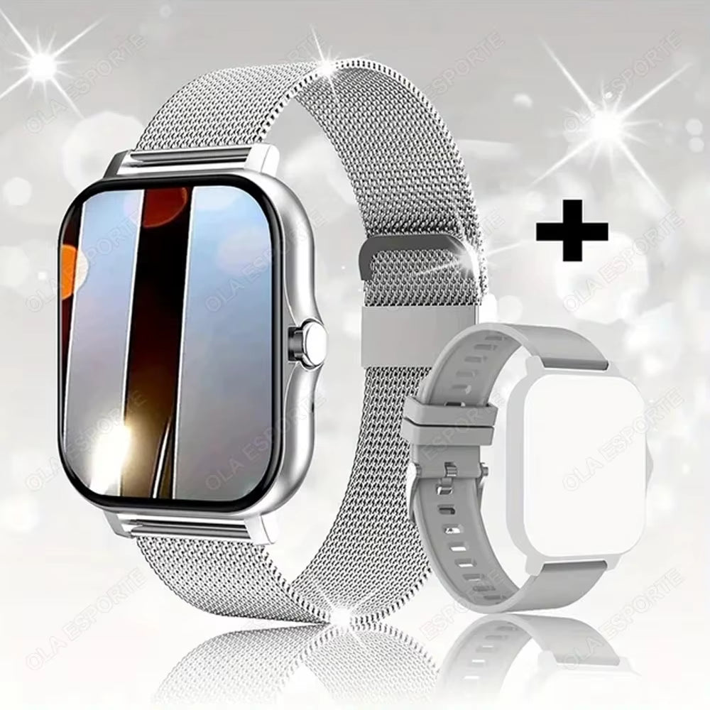 For Xiaomi Smart Watch Women Men Lady Gift Sport Fitness Watches Heart Rate Monitor Waterproof Smartwatch for Phones Android IOS