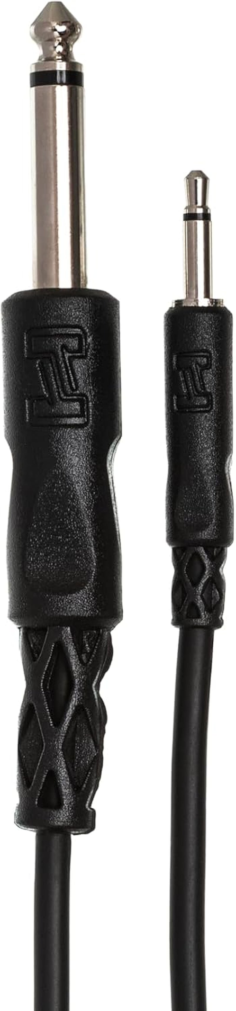 CMP-303 Interconnect Cable - 3.5Mm TS Male to 1/4-Inch TS Male - 3 Foot