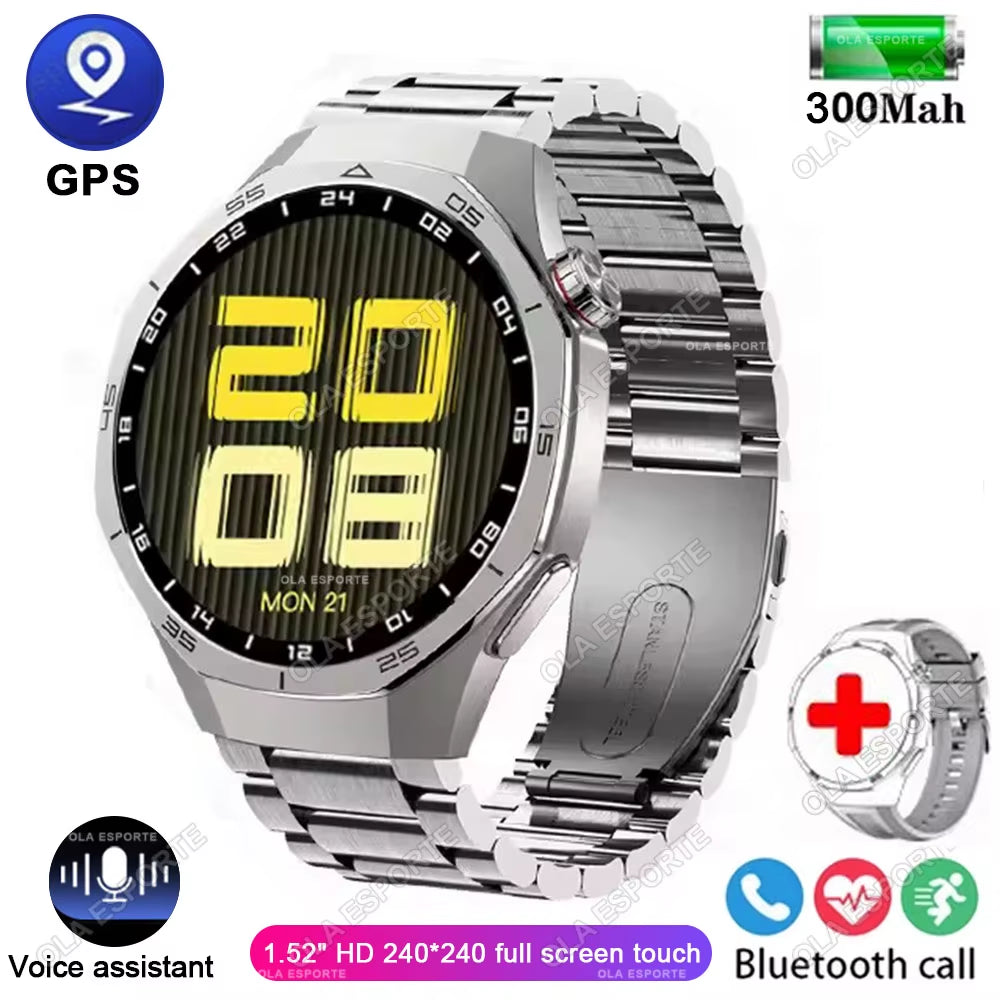 Watch 5 Pro Smart Watch for Huawei GT 5 Pro Smartwatch Gift Sport Watches Men Women Bluetooth Phone Call Wristwatch GPS Band NEW