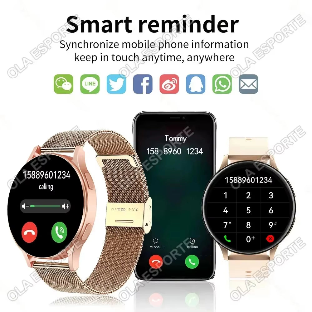 Watch 6 Business Smartwatch Men 1.32 Inch 128*160 Bluetooth Call Health Monitoring Alarm Clock Fashion Watch Women Multifunction
