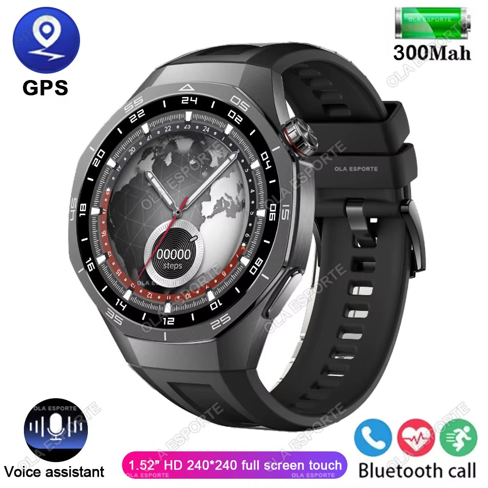 Watch 5 Pro Smart Watch for Huawei GT 5 Pro Smartwatch Gift Sport Watches Men Women Bluetooth Phone Call Wristwatch GPS Band NEW