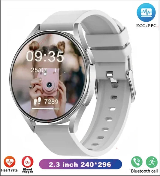 New Bluetooth Call Smart Watch Women Custom Dial Steel Watches Men Sports Fitness Tracker Heart Rate Smartwatch for Android IOS