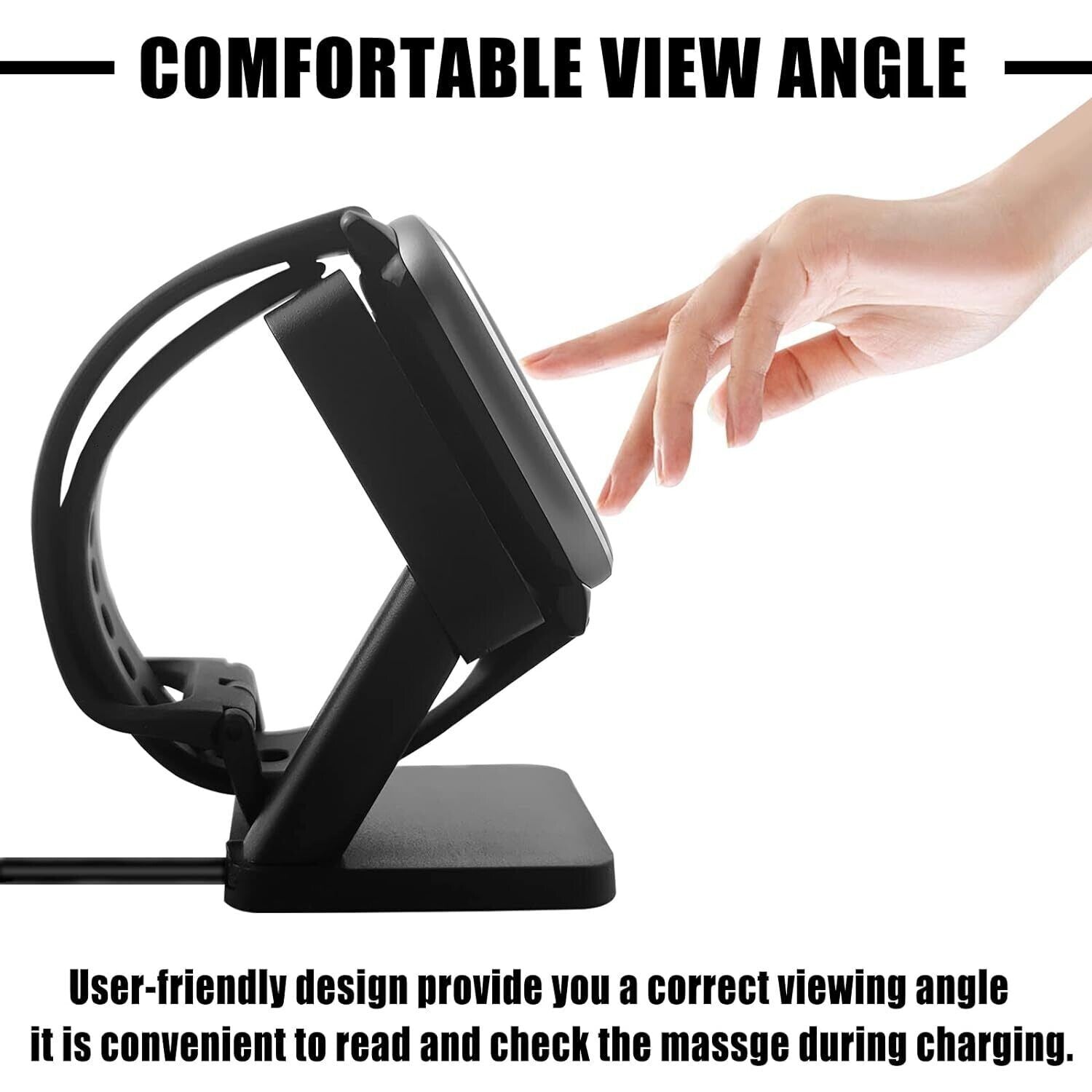 Magnetic Replacement Charger Dock Compatible with Amazfit Gts 4 Mini & Amazfit