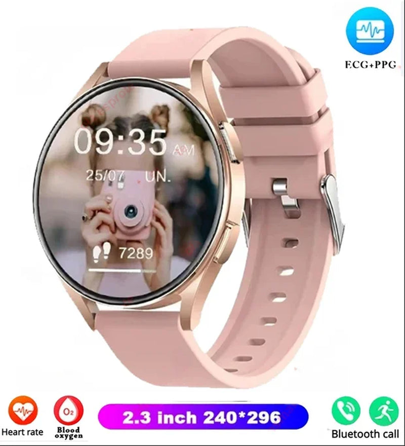 New Bluetooth Call Smart Watch Women Custom Dial Steel Watches Men Sports Fitness Tracker Heart Rate Smartwatch for Android IOS