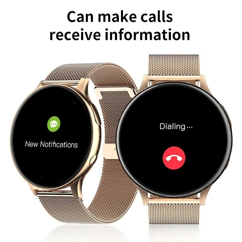 New for Samsung Watch 6 Galaxy Smart Watch 2024 BT Call Smartwatch Fitness Tracker Heart Rate Blood Oxygen Sleep Monitor Watches